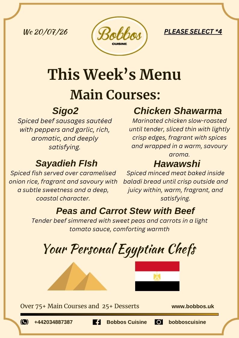Menu Wc 20 July 2026