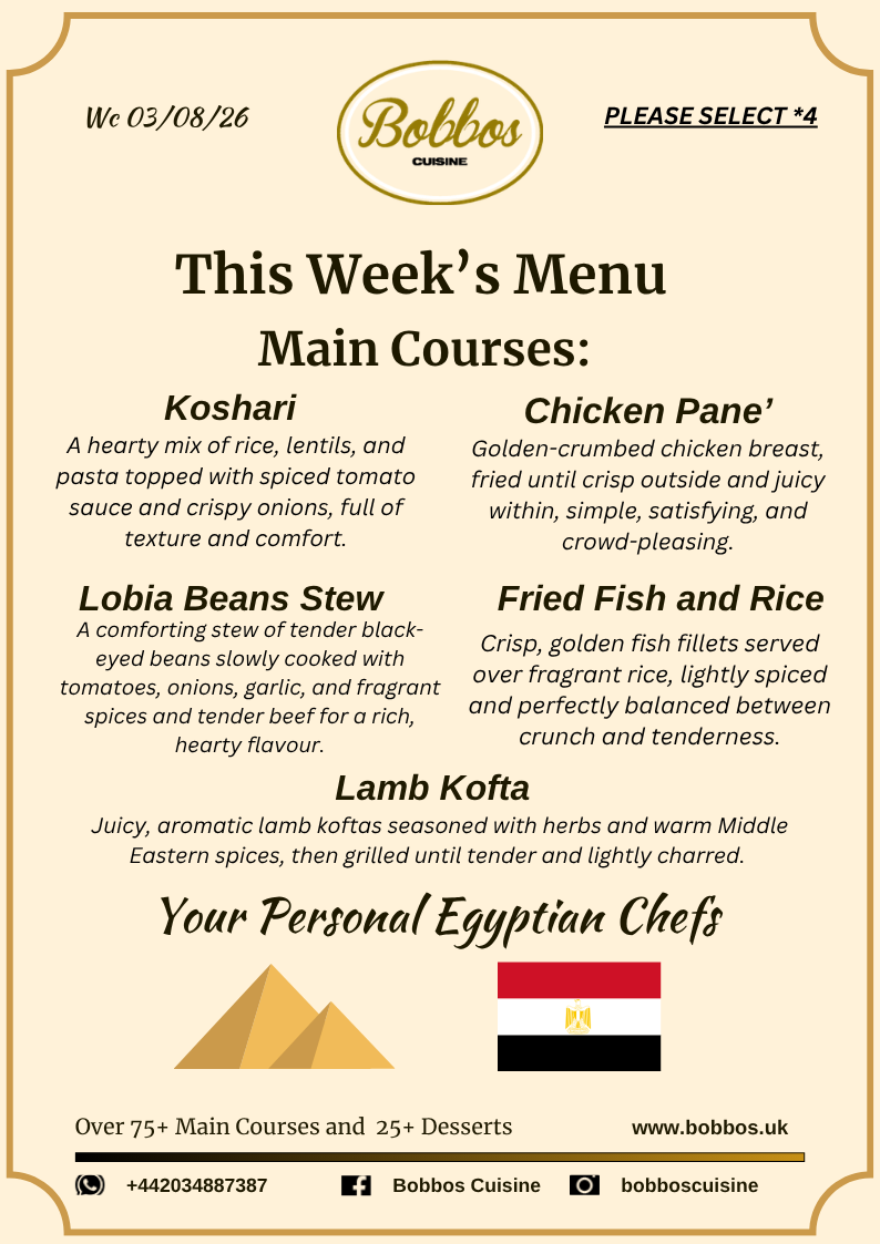 Menu Wc 03 Aug 2026