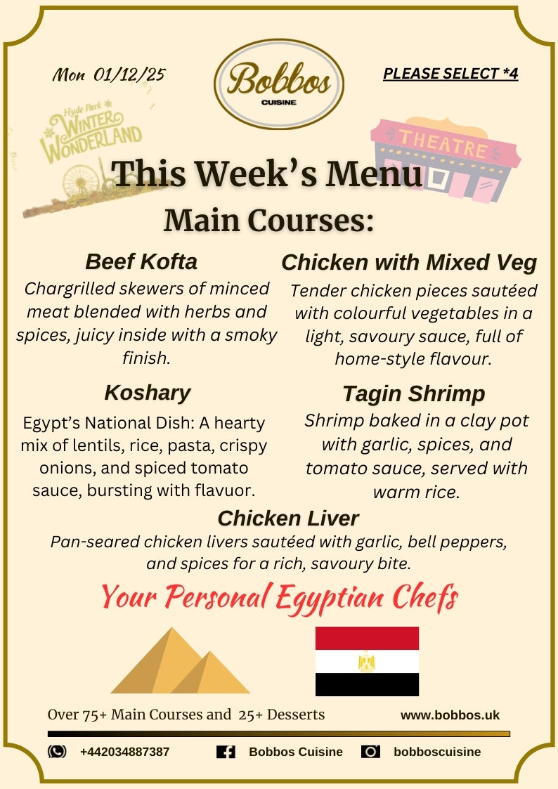 Menu Wc 01 December 2025