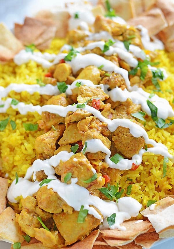 Egyptian Chicken Shawerma