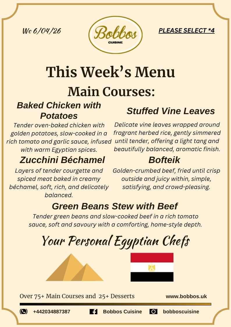 Menu Wc 06 April 2026