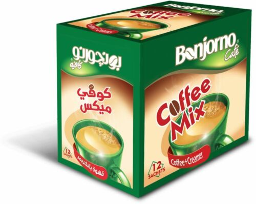 Bonjorno Coffee Mix 12 Sachets – بونجورنو قهوة ميكس 12 ظرف