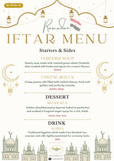 Menu Wc 09 March 2026