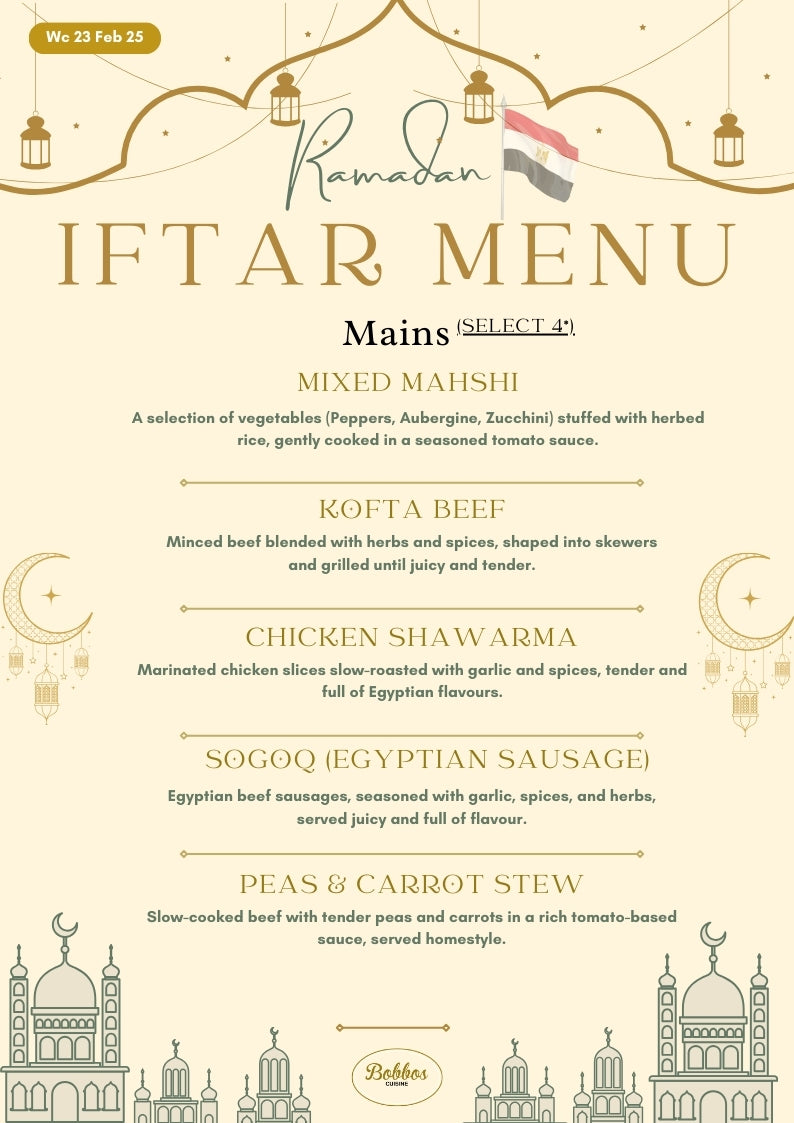 Menu Wc 23 February 2026