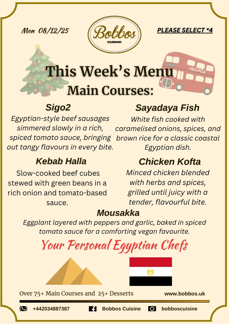 Menu Wc 08 December 2025