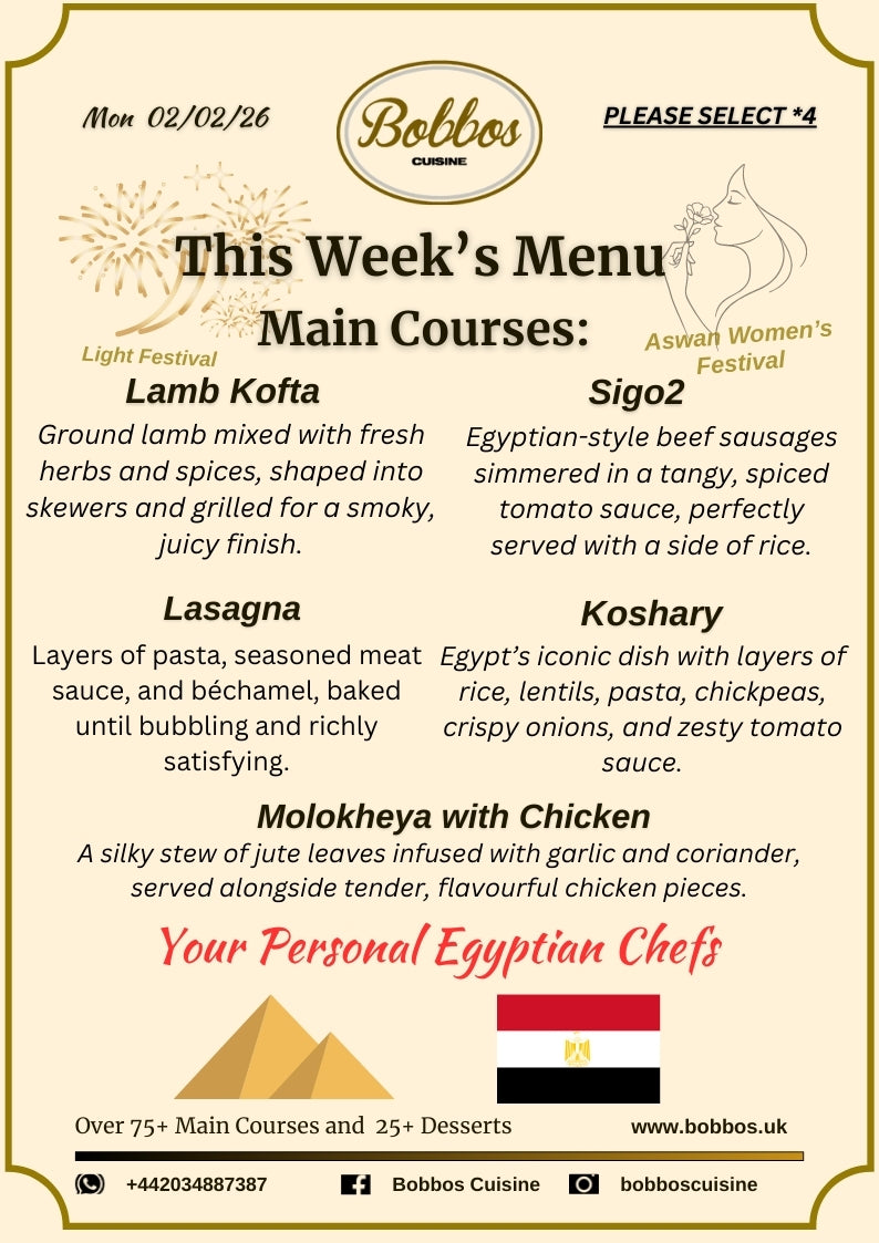 Menu Wc 02 February 2026